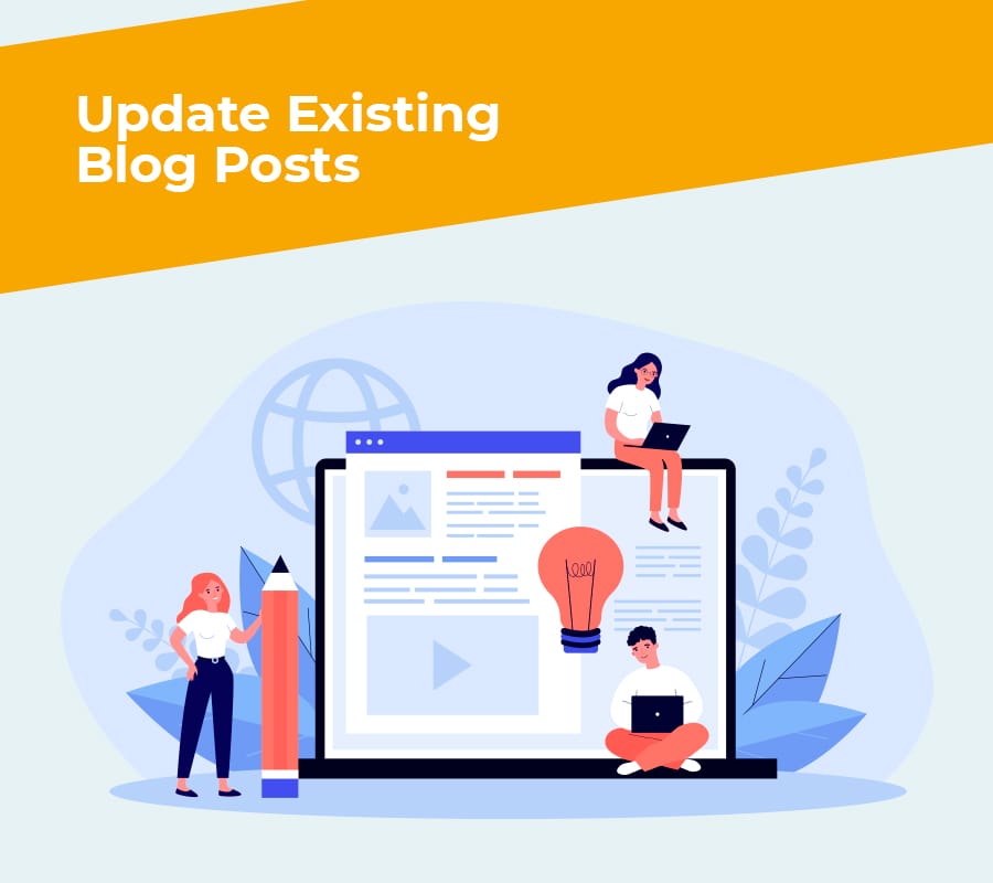 update existing blog posts