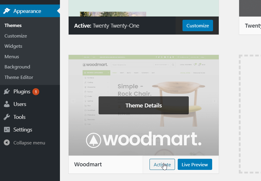 woodmart-activation