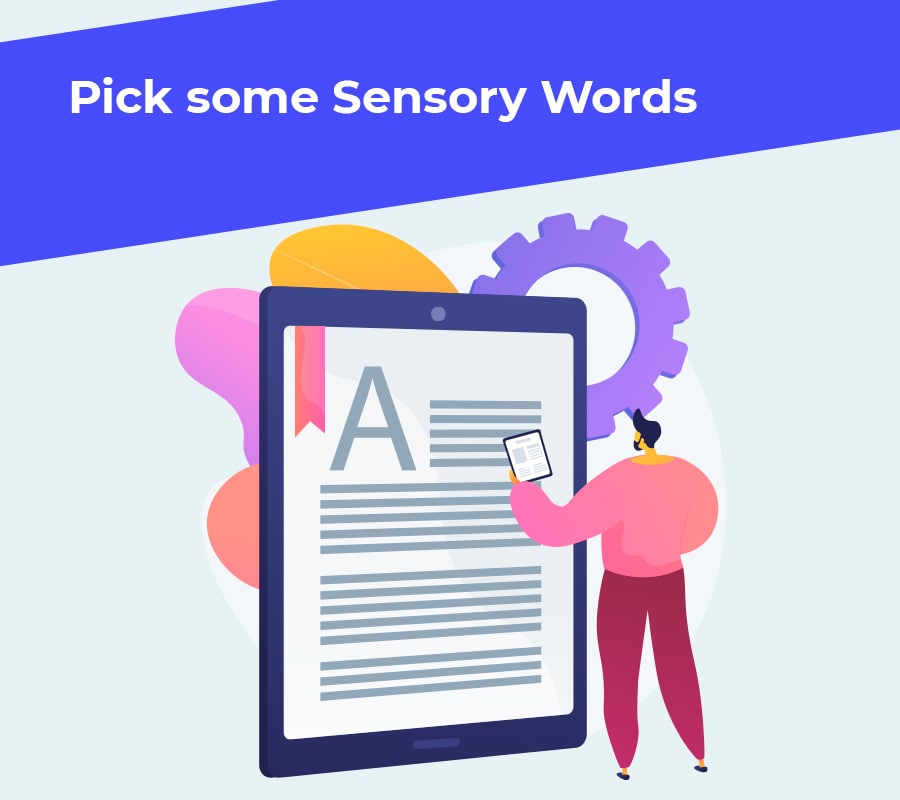 Pick some sensory words min