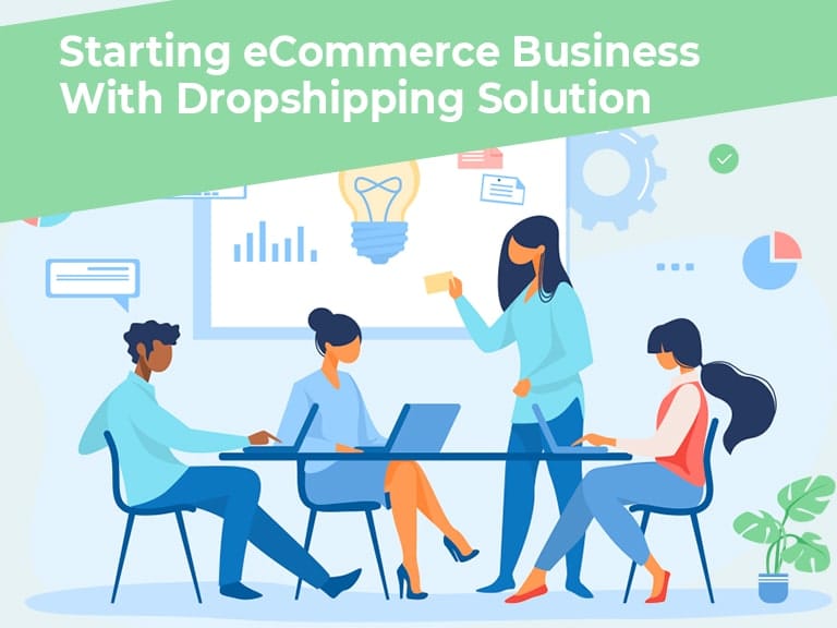 starting ecommerce business with dropshipping solution min