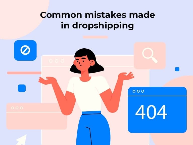 Common mistakes in dropshipping