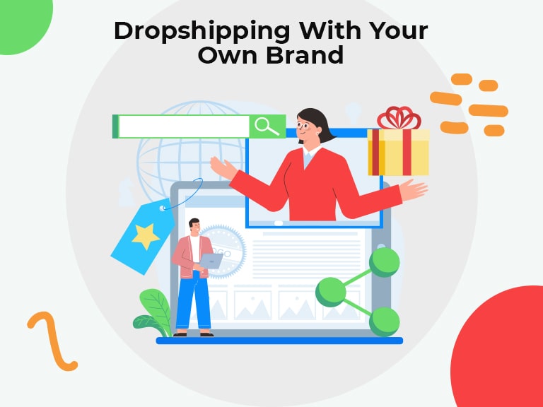 Dropshipping with your own brand min