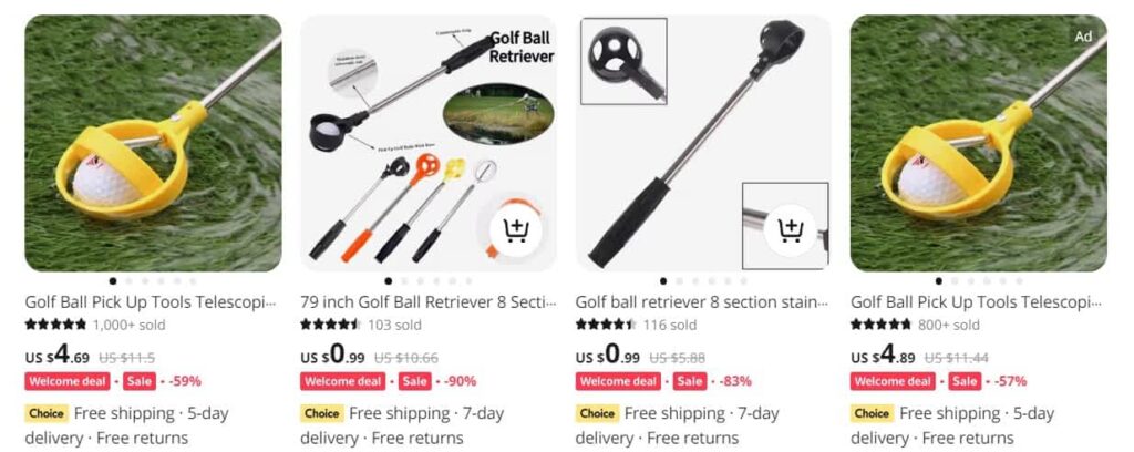 Golf ball retriever dropshipping