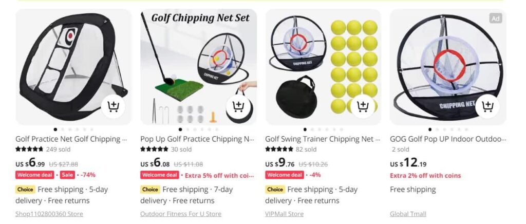 Golf chipping net dropshipping