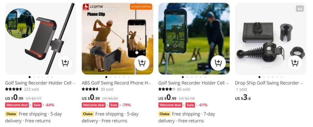 Golf phone holder dropshipping