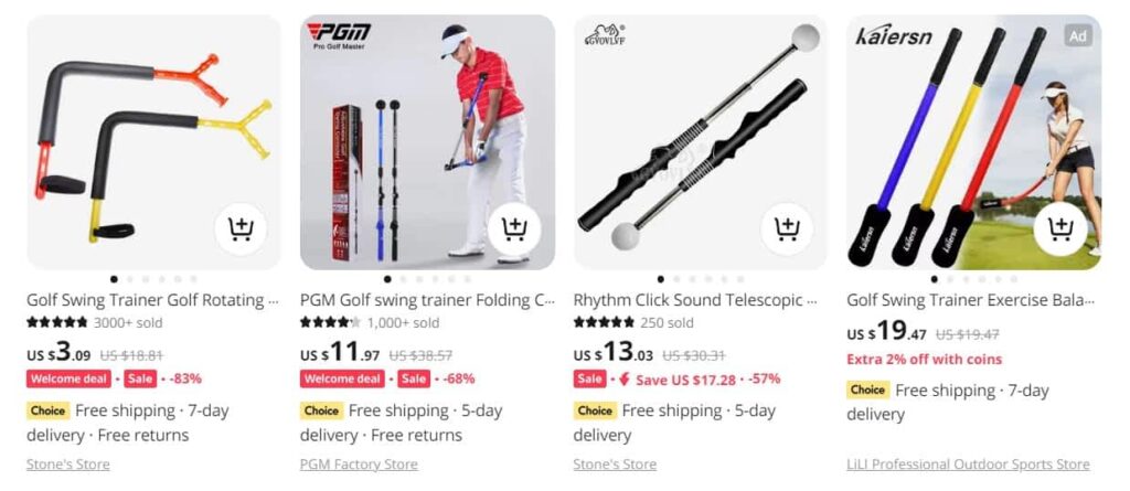 Golf swing trainer dropshipping