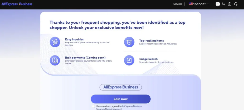Register in aliexpress dropshipping business center optimized
