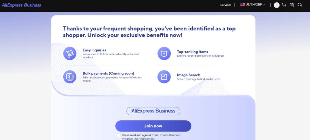 Register in aliexpress dropshipping business center optimized