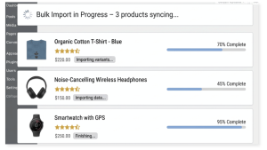 Fast product importing