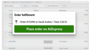 Automated order fulfillment
